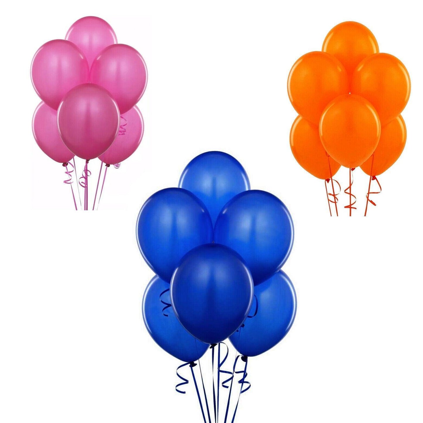 100PCS 10 Inch Latex Balloons Party Decorations Birthday Wedding Balloon Solid Colour - Brown