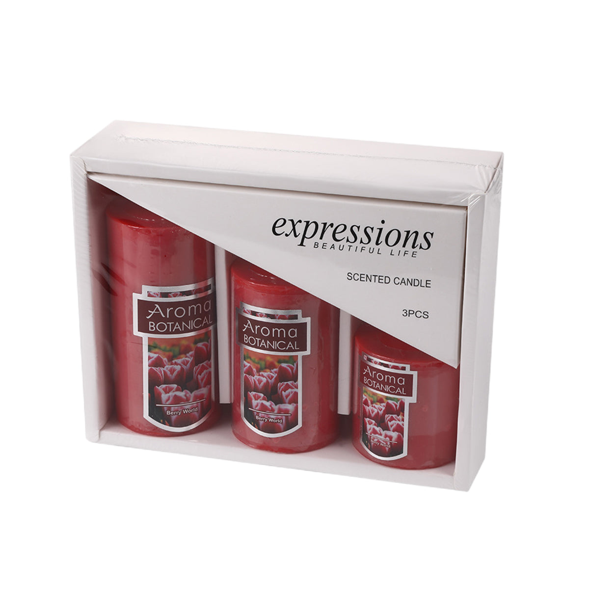 Classic Simple Cylindrical Scented Candles for Home Use Aromatherapy Decoration - White