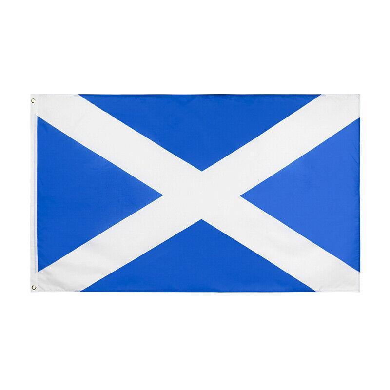 Large Scotland Scottish Flag Saltire Heavy Duty Outdoor 90 X 150 CM - 3ft x 5ft