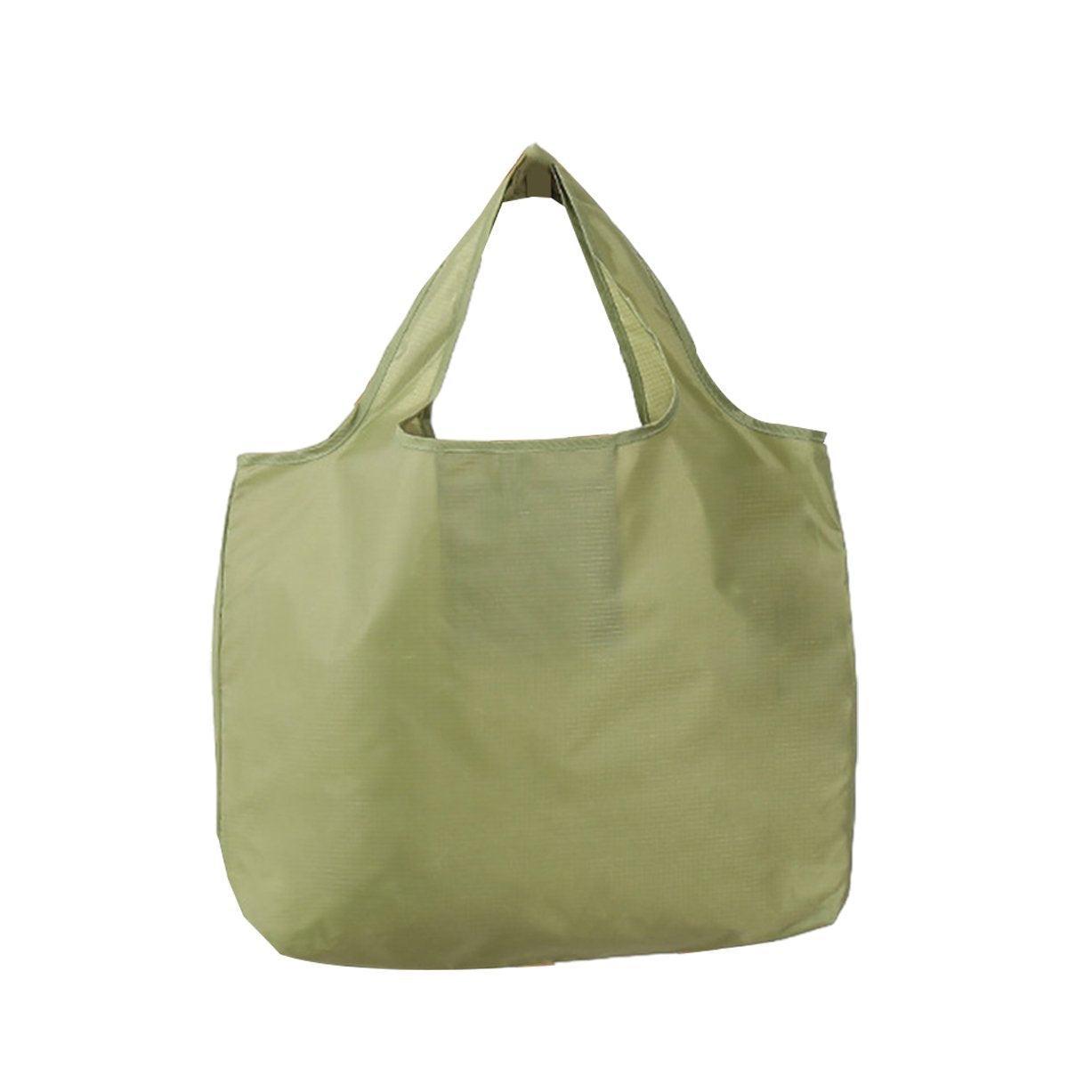 Large Multi Colour Waterproof Shopping Bag Foldable Portable Reusable Bag - Grey