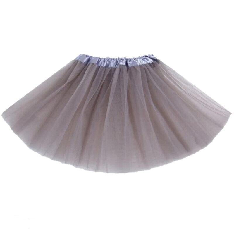 Girls Tutu Skirt Princess Dressup Party Costume Ballet Dancewear - Light Purple
