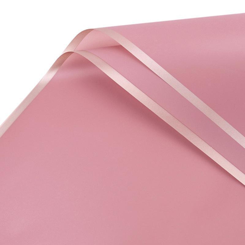 100PCS Waterproof Flower Gift Wrapping Paper Florist Bouquet Craft Packaging - Red