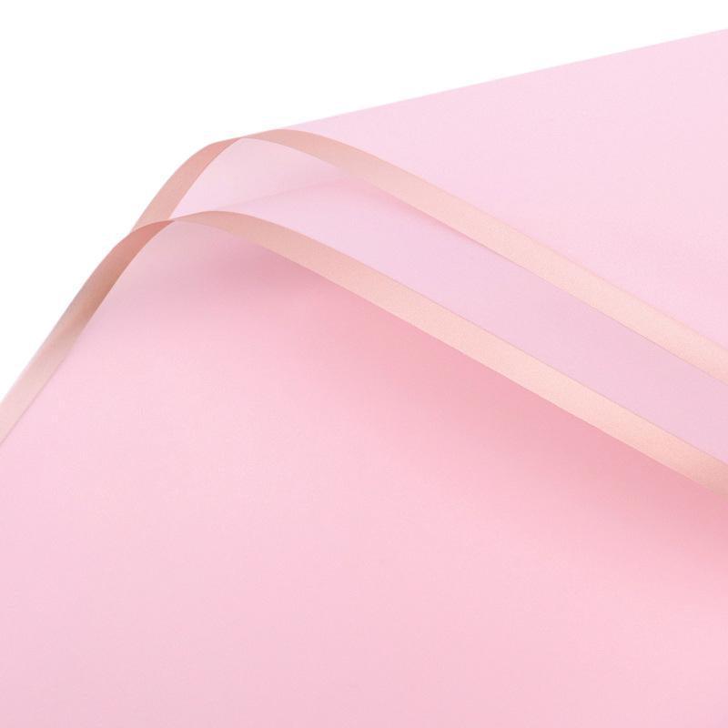 100PCS Waterproof Flower Gift Wrapping Paper Florist Bouquet Craft Packaging - Black