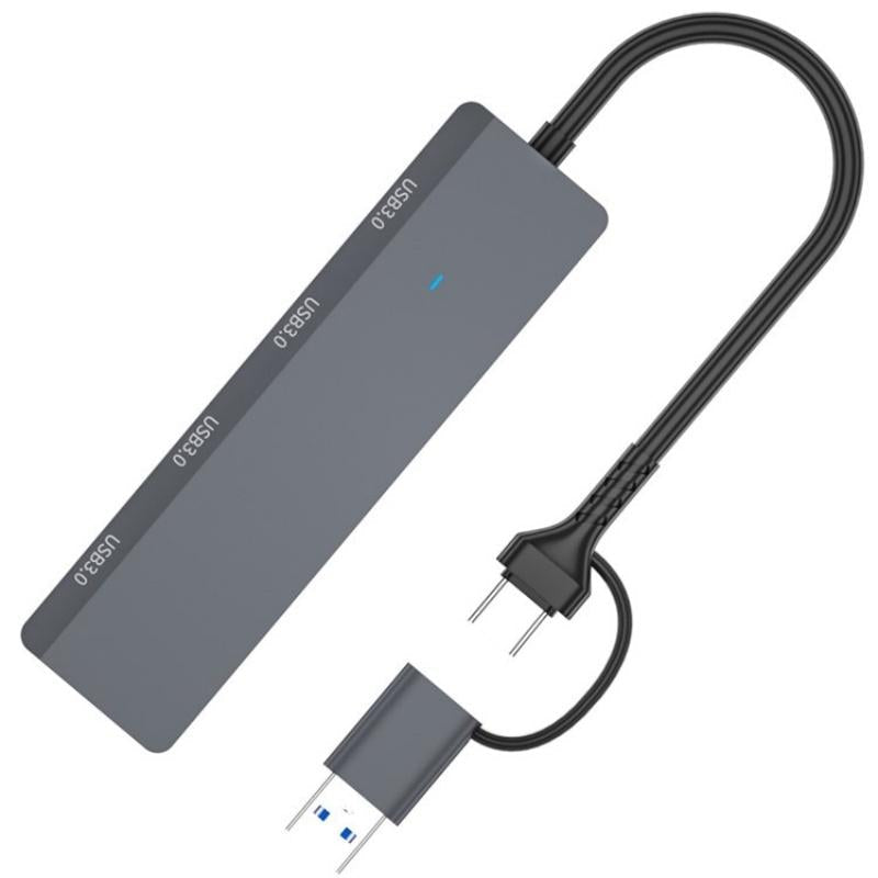 Usb3.0 4-Port Hub For Laptops Ads-305D