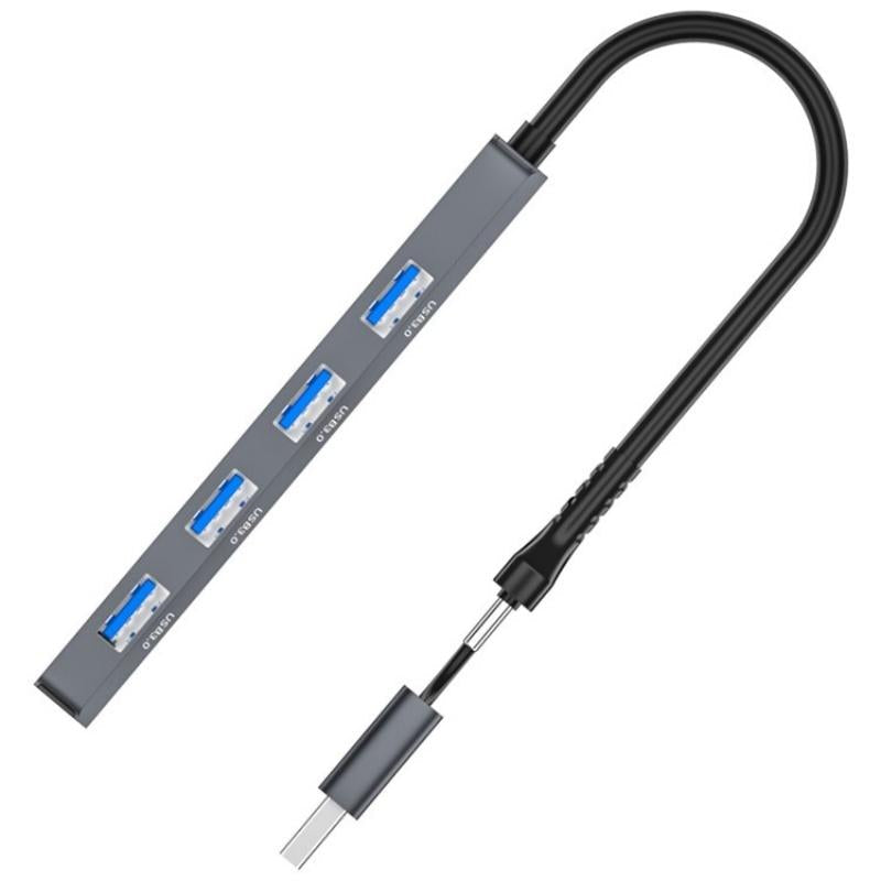 Usb3.0 4-Port Hub For Laptops Ads-305D