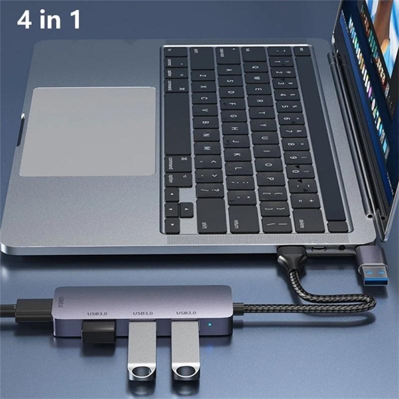 Usb + Type-C 3.0 Converter Hub For Laptop / Tablet