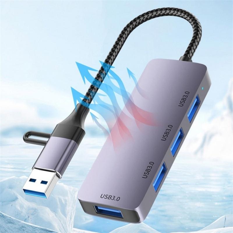 Usb + Type-C 3.0 Converter Hub For Laptop / Tablet