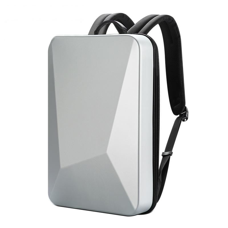Waterproof Expandable Backpack with Usb Charging - Silver Regular