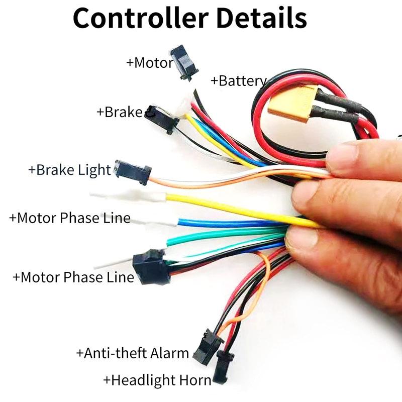 Kugoo M4 Electric Scooter Control Board with Communication Meter - 48V20A