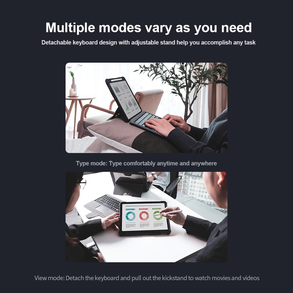 12.9 Ipad Pro Bumper Keyboard Case - 2020 / 2021