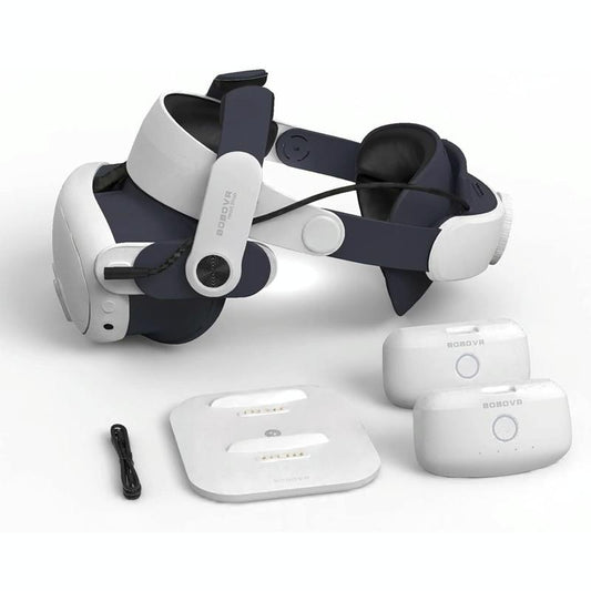 Meta Quest 3 Vr Head Strap with Dual Batteries
