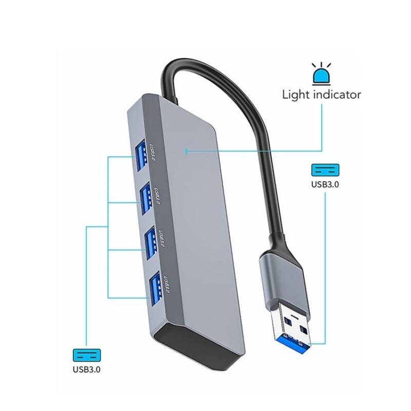 4-Port Usb3.0 Laptop Docking Station