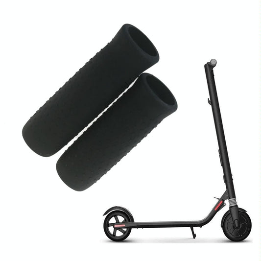 Silicone Handbar Cover for Ninebot G30 Max - Black 1 Pair