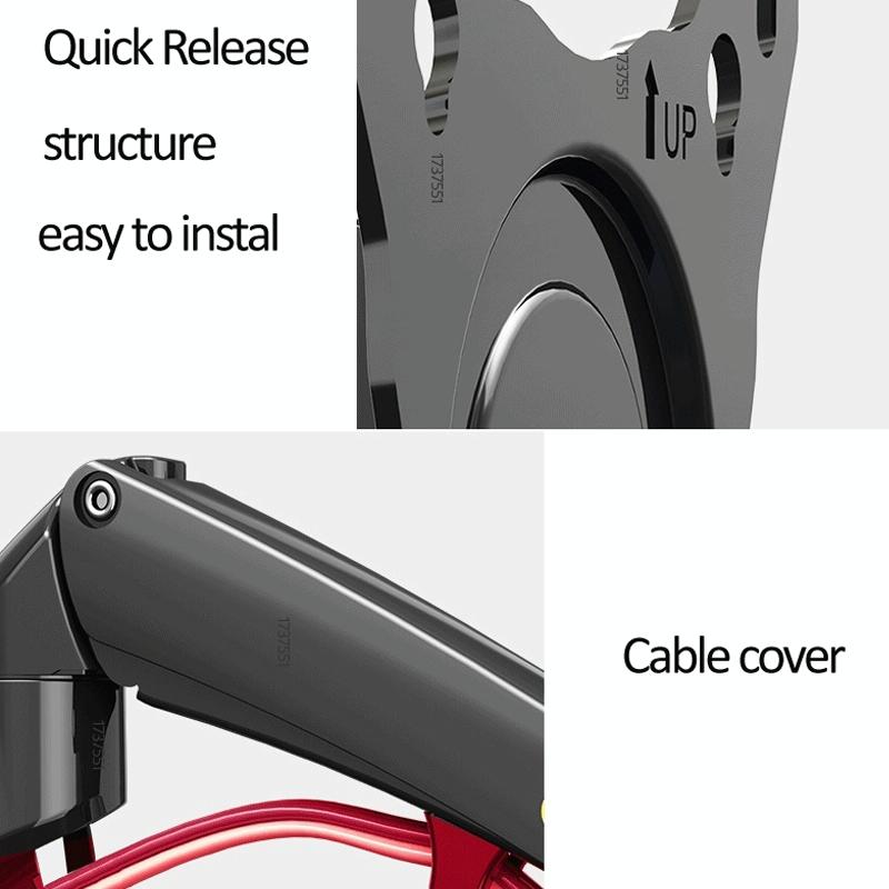 Adjustable Rotating Wall Mount Bracket for Displays