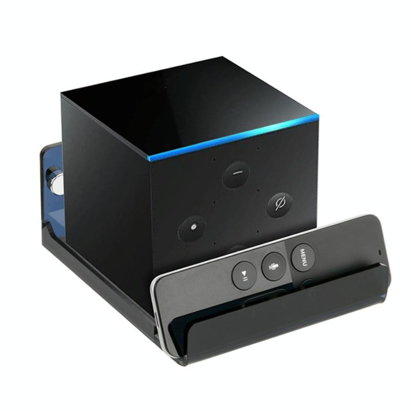 Wall Mount for Amazon Fire Tv - Half-transparent Tea Black