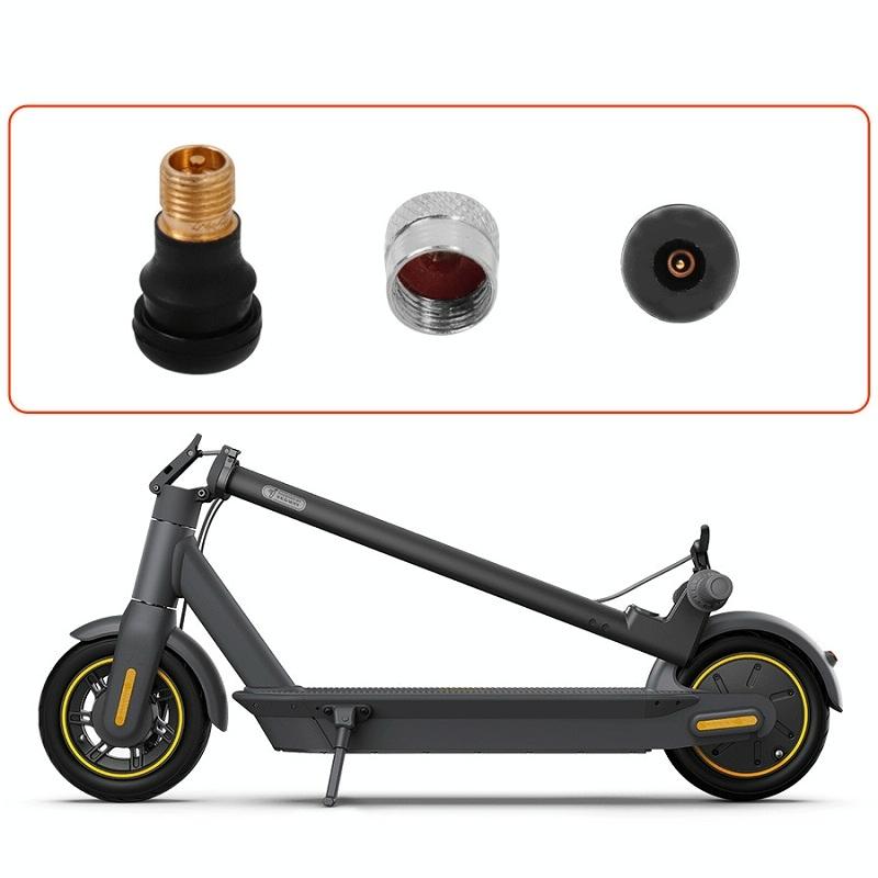 2-pack Ninebot Max G30 Scooter Tires with Vacuum Nozzle - Black