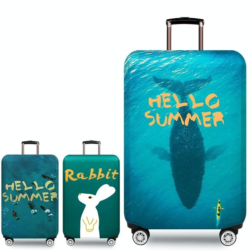 Protective Cover for Trolley Luggage - Durable and Dustproof - Large Size - Rabbit - S