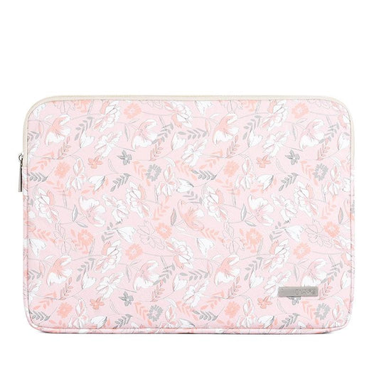 11 Laptop Liner Bag - Waterproof Pu Leather Cover Light Pink