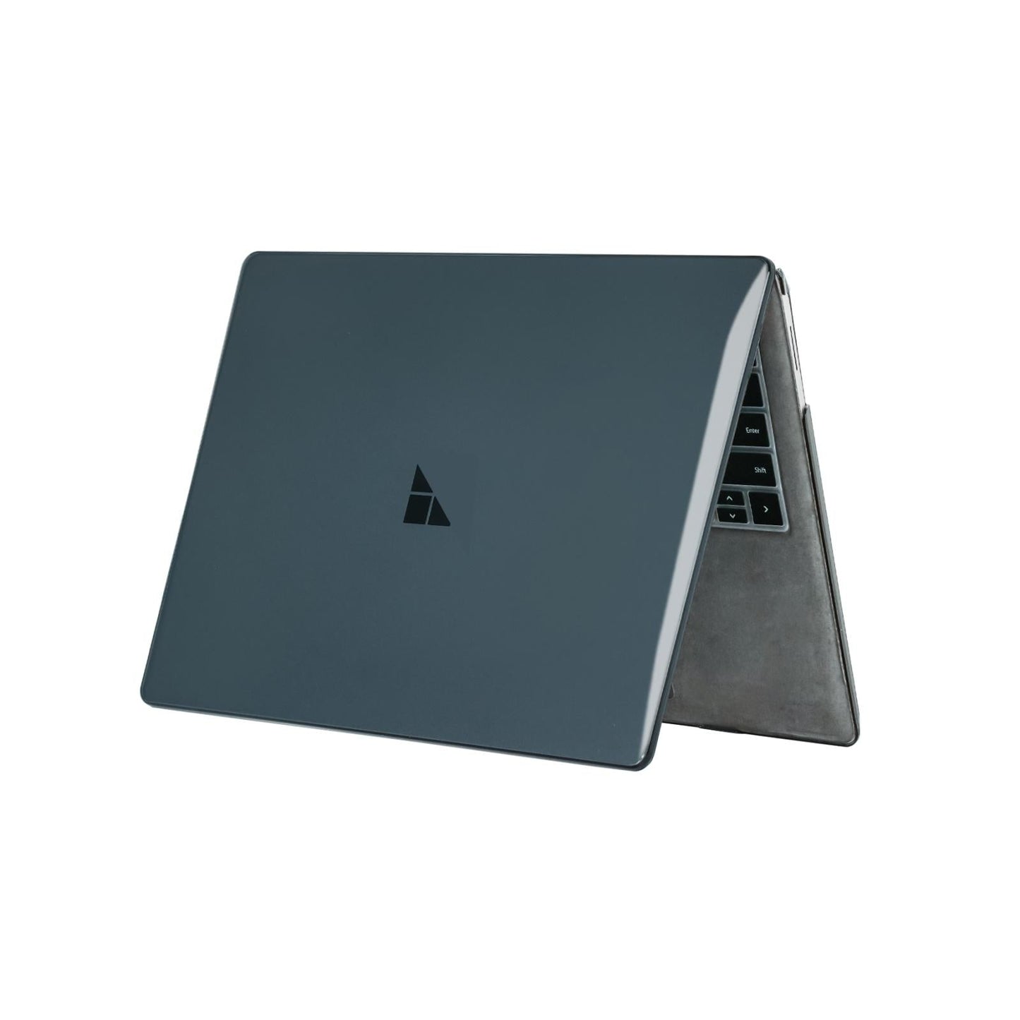 Flannelette Crystal Anti-drop Case for Microsoft Surface Laptop 13.5 Inch - Black