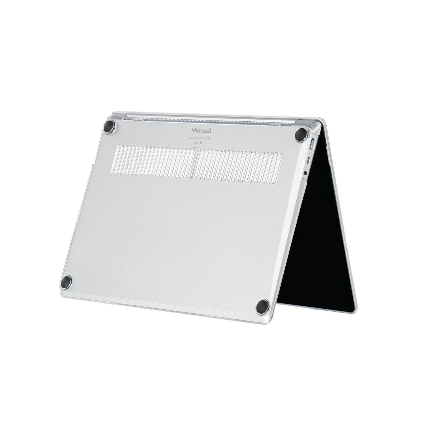 Flannelette Crystal Anti-drop Case for Microsoft Surface Laptop 13.5 Inch - Black