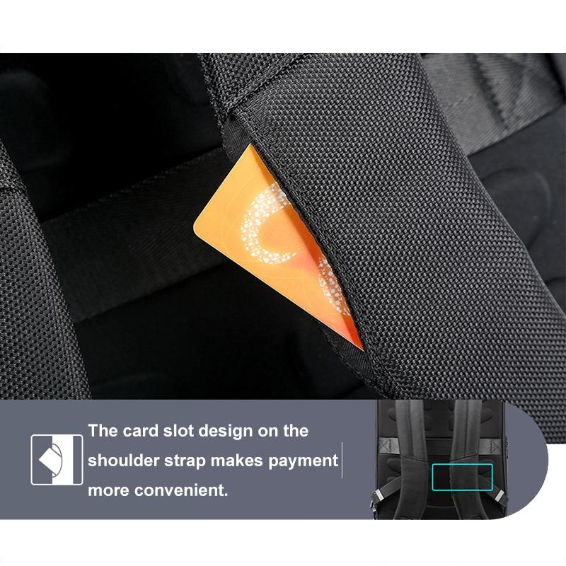 Waterproof Laptop Backpack with Usb & Type-c Port - Large Capacity Black