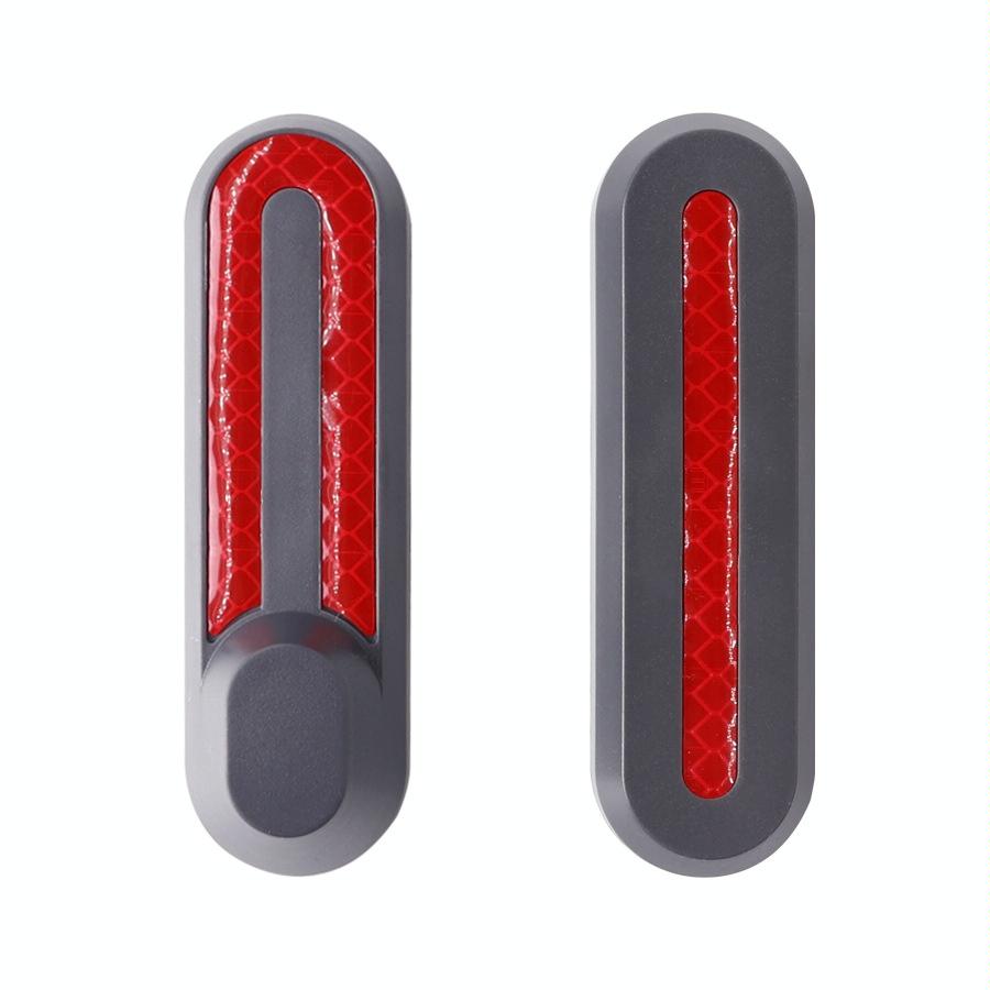 Xiaomi Mijia 1s / Pro Electric Scooter Wheel Cover Set with Reflective Strips - Black