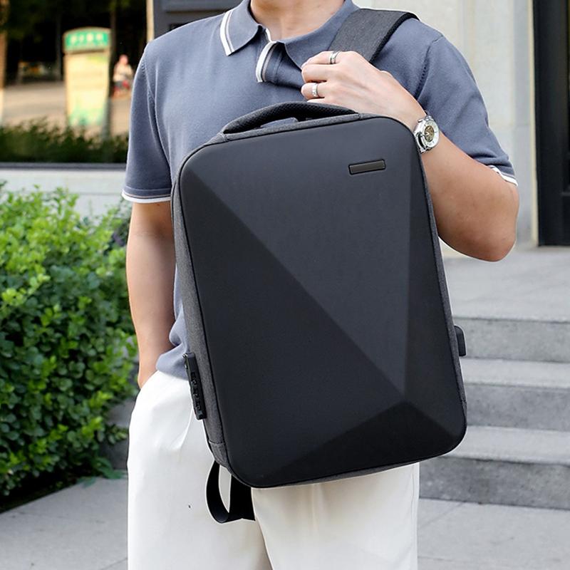 Large Capacity Anti-theft Laptop Backpack with Usb Port - 16 Inch - Black