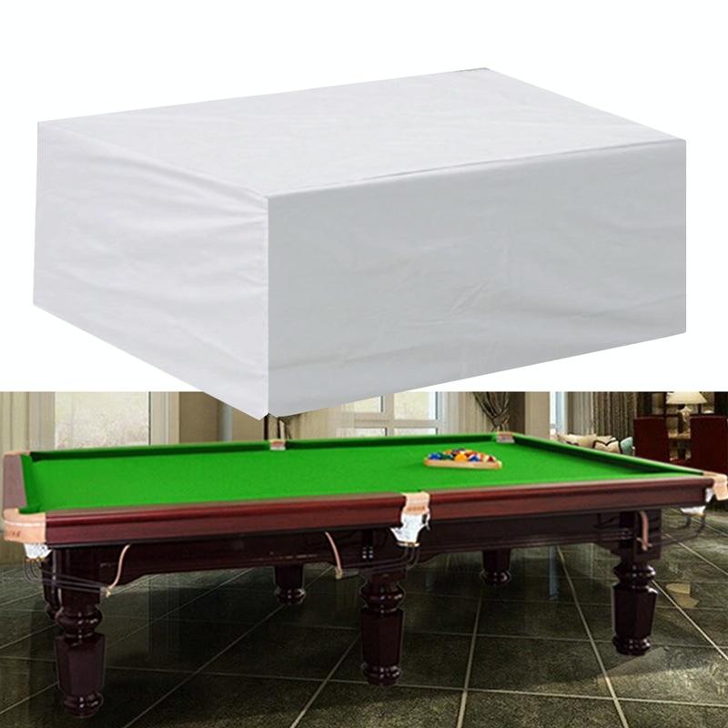 Water-repellent Billiard Table Cover - 225x116x82cm - Black