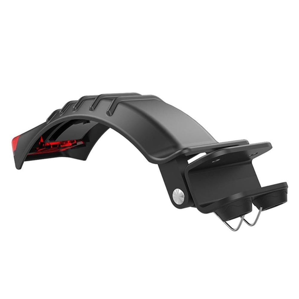 Carbon Fiber Rear Fender with Led Tail Light for Electric Scooters - 5 / 5.5 / 6.5 Inch