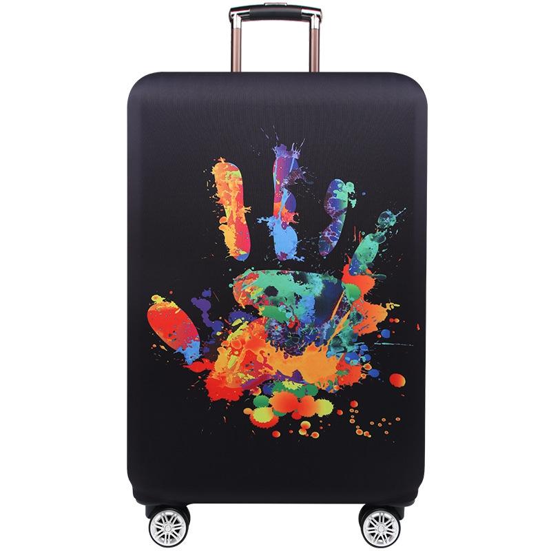 Medium Elastic Luggage Cover - Thick Wear-resistant Anti-dust Protection - Worldwide Travel