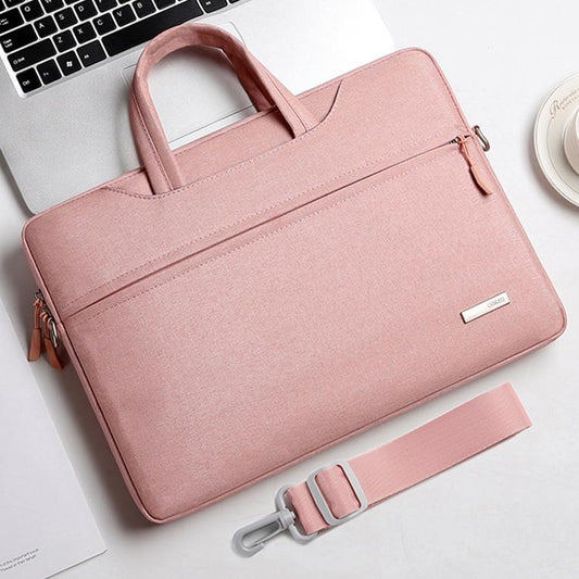 12 Inch Inner Bag with Shoulder Strap for Handbag or Laptop - Pink