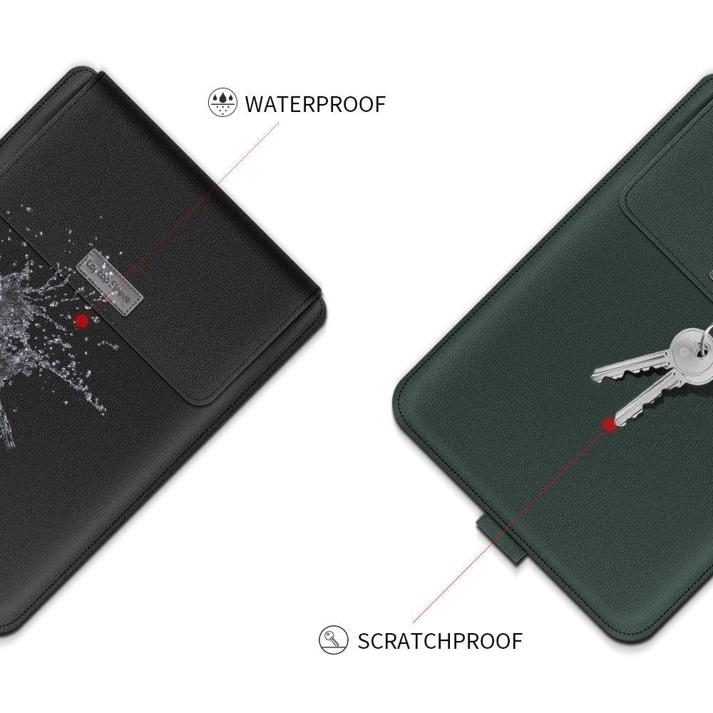 15 Inch 4-in-1 Computer Bracket Liner and Storage Bag - Green