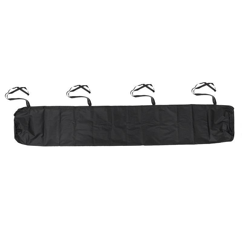 Waterproof Retractable Canopy for Outdoor Patio - 3m Size - Black