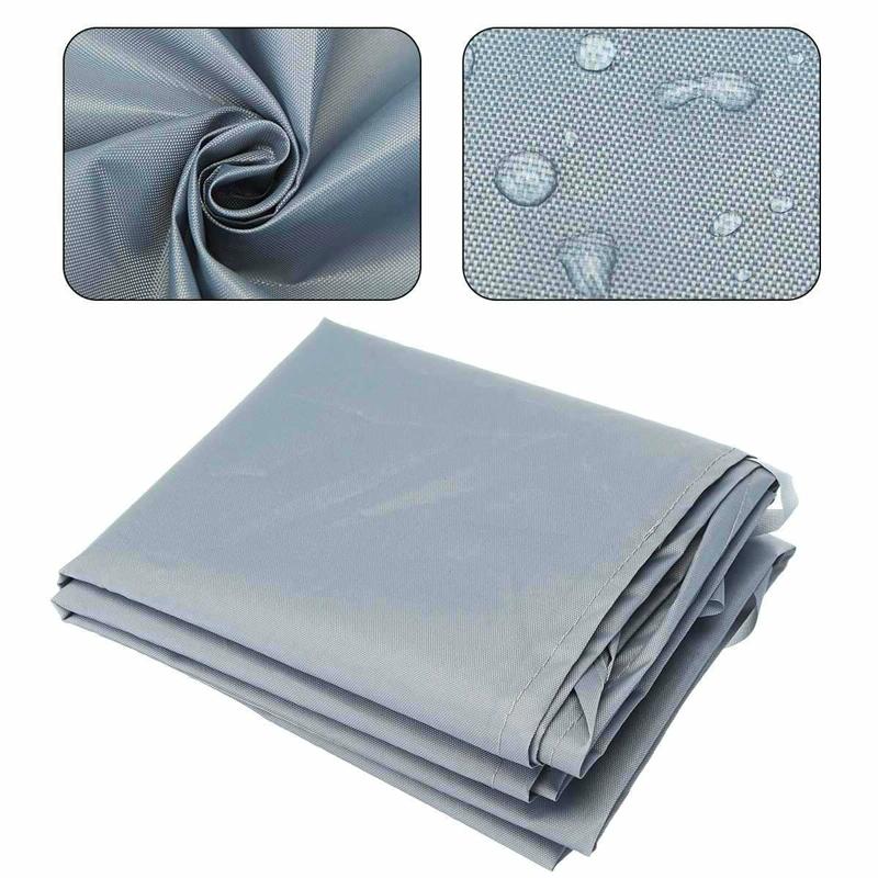Waterproof Retractable Canopy for Outdoor Patio - 3m Size - Black
