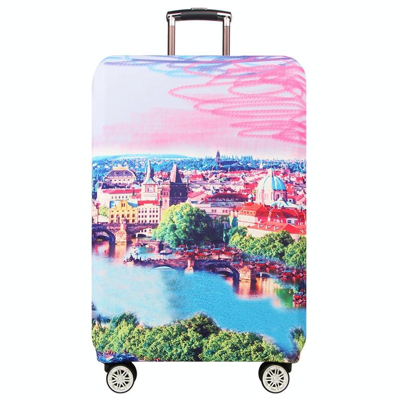 Wear-resistant Dust-proof Luggage Compartment Protective Cover - Size l - Starry Sky