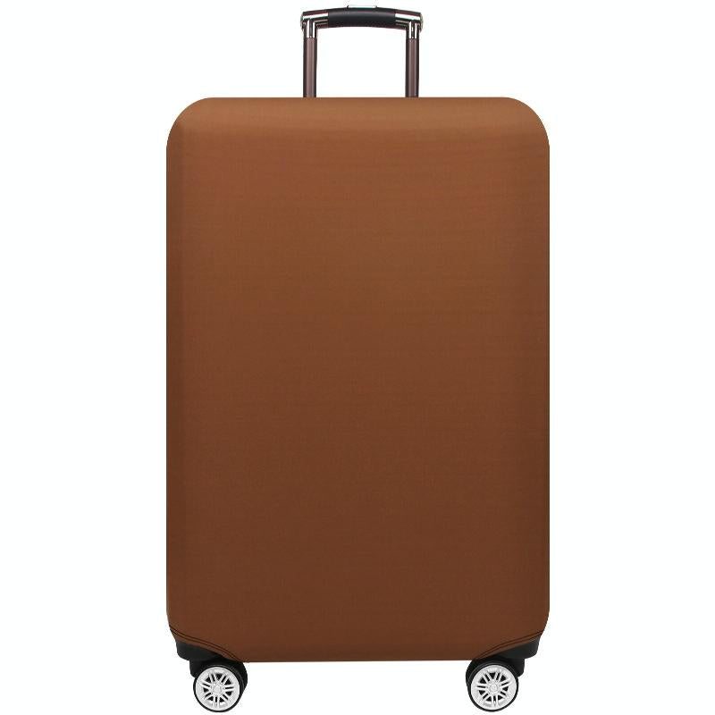 Xl Thickened Stretch Luggage Cover - Dust-proof & Wear-resistant - Wine Red