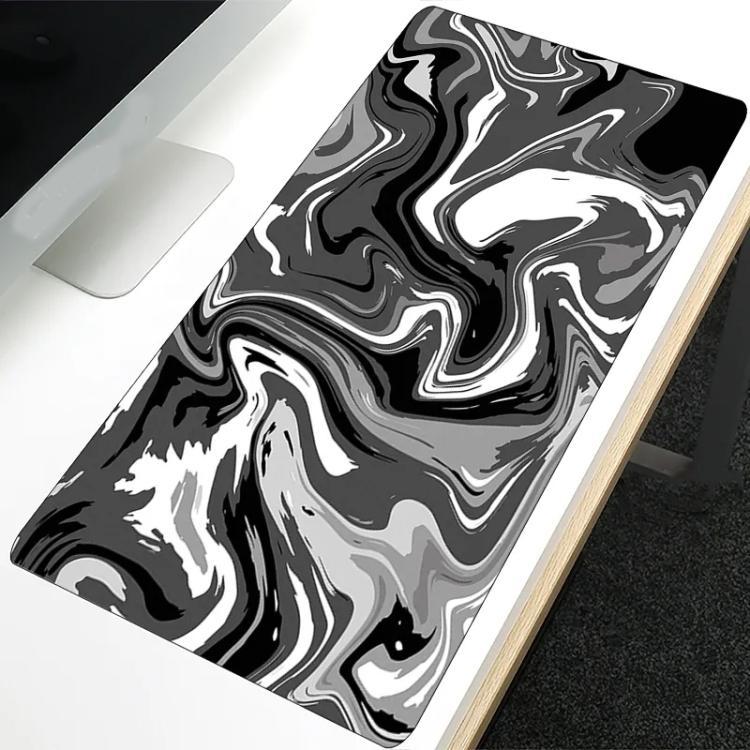 Abstract Gaming Desk Mat 300 X 600 X 2Mm - Abstract Fluid 2 - 400X900X2Mm