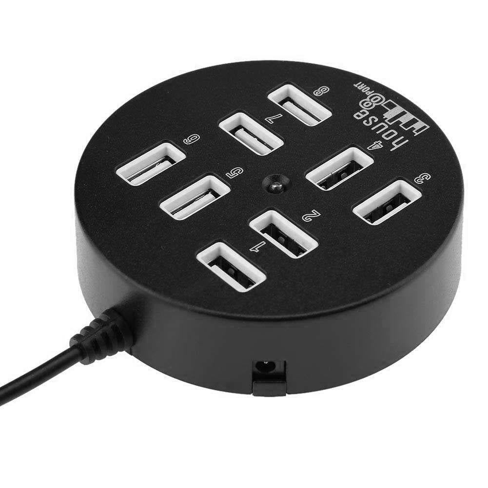8-Port Usb 2.0 Hub For Laptop 60Cm Length 1Tb Hdd Support