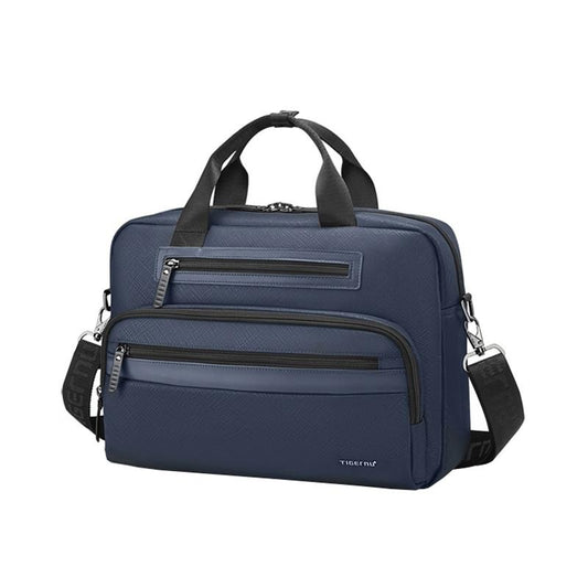 Versatile Men Laptop Briefcase - Dark Blue