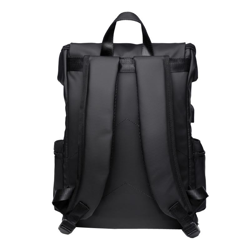 Men Business Travel Backpack - Spacious and Stylish - Grey