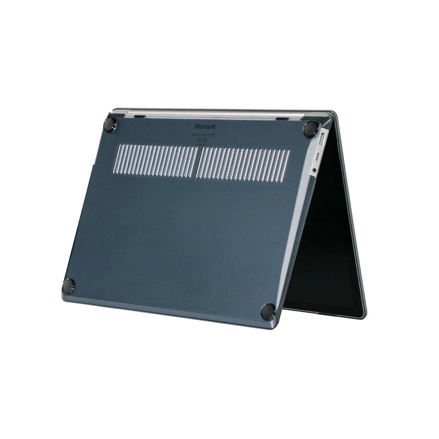 Flannelette Crystal Anti-drop Case for Microsoft Surface Laptop 13.5 Inch - Transparent