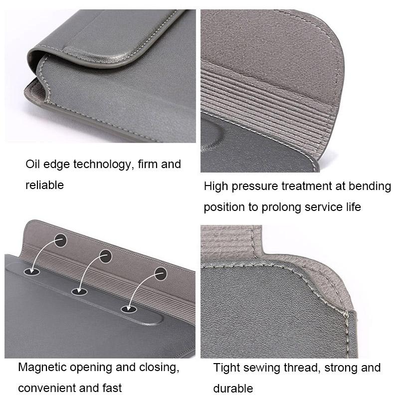 Multifunctional Laptop Bag Stand - Fits 13.3-14 Inches - Black - Gray With Power Bag