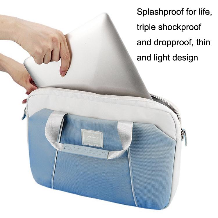 Portable Messenger Bag for Laptops - Apple Huawei Xiaomi Basne - Landscape Tattoo Light Blue