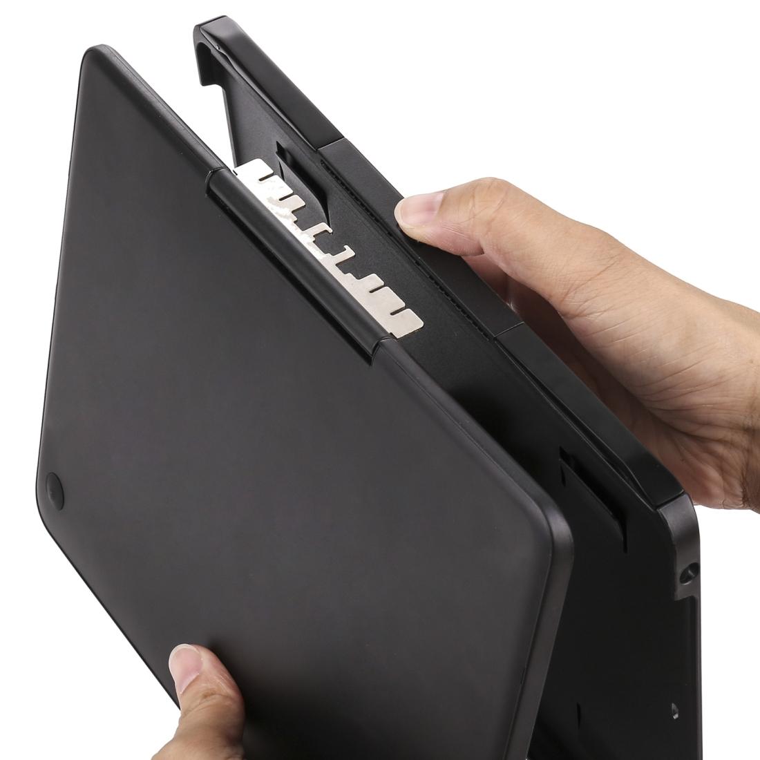 Detachable Bluetooth Keyboard Case For Ipad Air 2 / 9.7 2018 / 2017 / Pro 9.7 - Colourful Backlight - Black