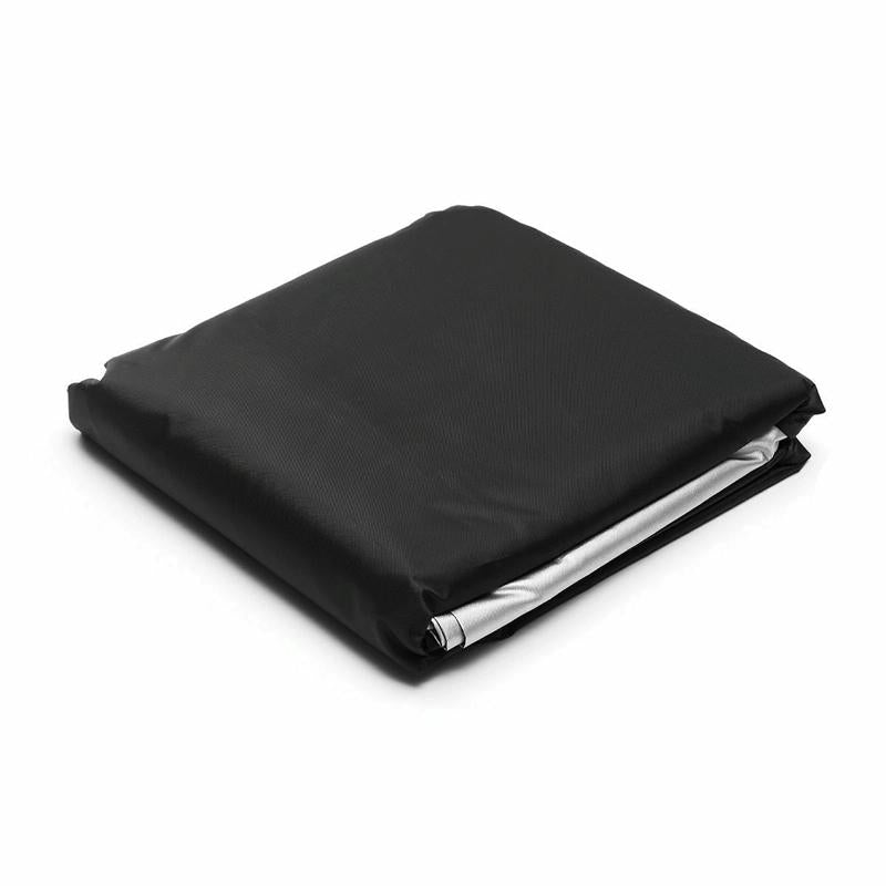 Waterproof Dustproof Protection Cover for Bathtub Pool Table & Chair - 218x218x30cm - Black