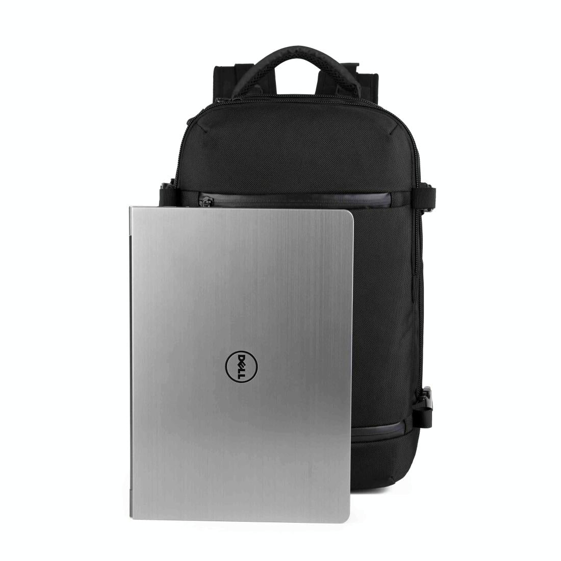 17 Inch Waterproof Usb Shoulder Backpack for Travel - Black