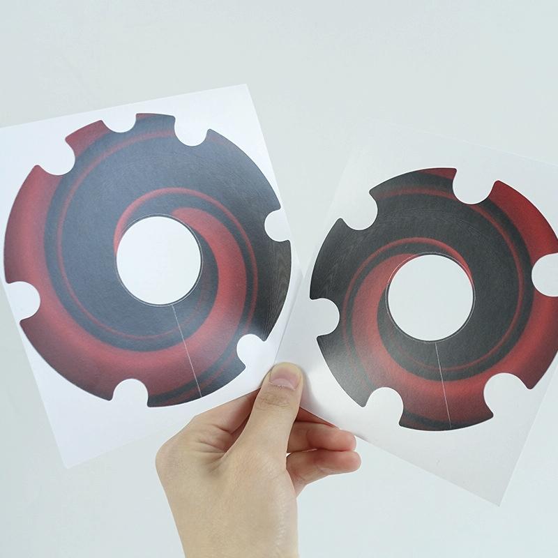 Waterproof Sticker for Xiaomi M365 Scooter Motor - 1 Pair - Colorful 3