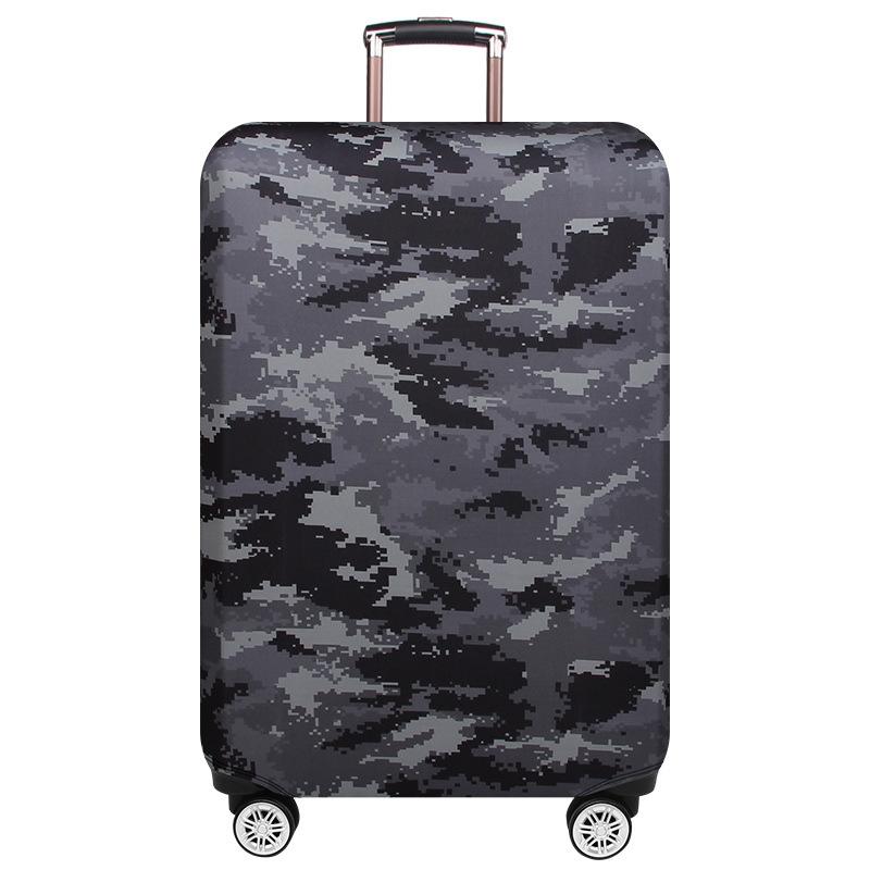 Protective Dustproof Cover for Travel Trolley Suitcase - Small Size - Camouflage 3