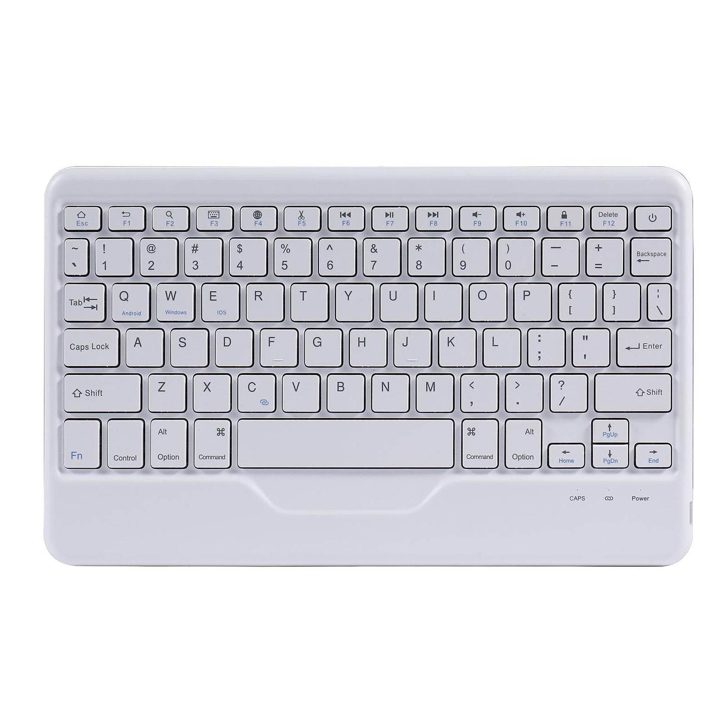 10.2 / 10.5 Inch Bluetooth Keyboard Tablet Case With Triangle Holder & Pen Slot - Gradient Dark Green