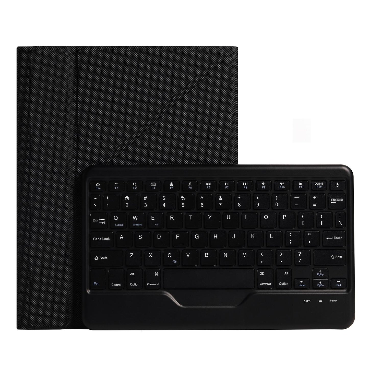 10.2 / 10.5 Inch Bluetooth Keyboard Tablet Case With Triangle Holder & Pen Slot - Gradient Dark Green